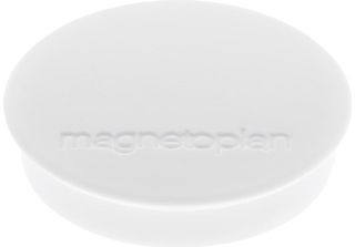 Magnetoplan Discofix Magnete Rotondo "Standard"", Bianco"