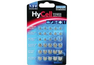 Ansmann 5015473 Hycell Alkaline Knopfzellen-Set 30-Teilig