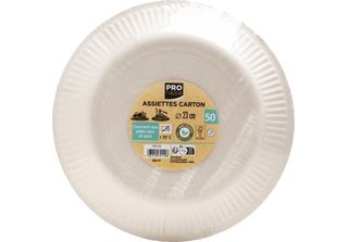 Pronappe 79110I 50 Pronappe Pappteller 23,0 X 23,0 Cm