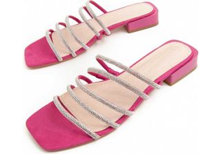 Montevita Flache Sandale Sandalo Rosa
