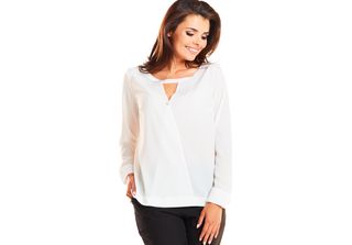 Awama Camicia Donna Linenesse A251 Ecru L