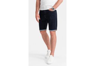Ombre Clothing Pantaloncini Di Jeans Da Uomo Alii Navy Xl