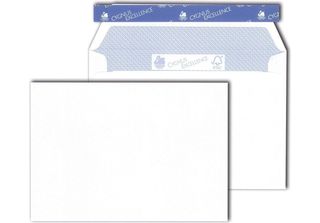 Cygnus Excellence 30002366 Busta C6, Adesiva, Bianca, Offset 100G, 100 Pezzi