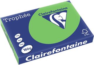 Clairefontaine 1044C Clairefontaine Multifunktionspapier, Din A3, Kirschrot