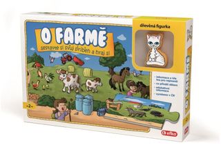 Efko Puzzle Narrativo Sulla Fattoria 9 Pezzi