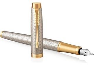 Parker 1931684 Parker FüLler Parker Im Prem. Warm Silver F Blau