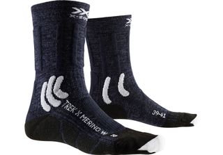 X-SOCKS Trek X Merino Trekking Socks Damen Blu Notte/Bianco Artico 41-42