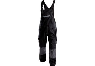 Dassy® Salopette Voltic Con Tasche Per Ginocchiere Nero/Grigio Antracite 46