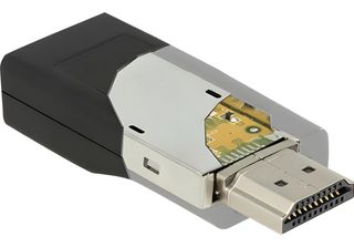 Delock 65655 Delock Hdmi Adapter A -> D-Sub15 St/Bu Screwless