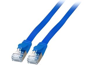 Efb K5545BL.0,25 Efb RJ45 Flachpatchkabel U/Ftp, Cat.6A, Pvc, 0,25M, Blau