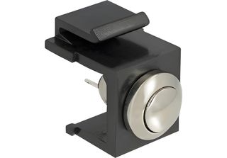Delock 86402 Delock Keystone Drucktaster Schwarz