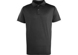 Polo Premier Unisex Coolchecker RW1110 (Xlarge) (Nero)