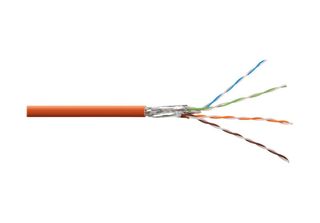 Digitus Instal-Kab Cat7 S/Ftp Tw.Pair 500M Arancione AWG23/1