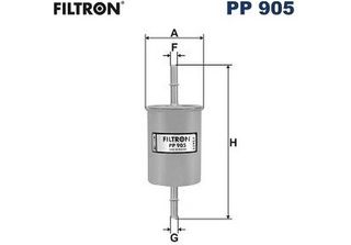 Filtro Carburante Filtron PP905