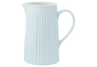Brocca In Porcellana Alice Pale Blue