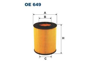 Filtron Filtro Olio OE649