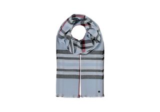 Fraas Sciarpa Acrylic Stole - The Fraas Plaid Light Blue