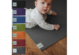 Sottotappeto Sanosoft " Germany"" - Oeko-Tex 100 Grigio-240-240"