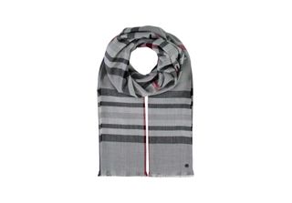 Fraas Sciarpa Acrylic Stole - The Fraas Plaid Grey Grigio Multicolore