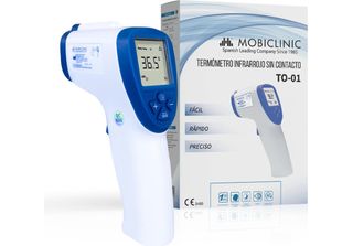 Termometro A Infrarossi | Senza Contatto | Blu | TO-01 | Mobiclinic