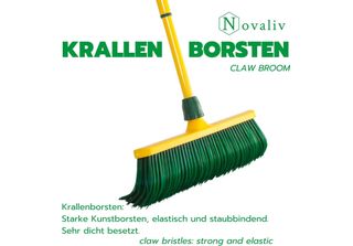 Novaliv Set Di Scope Ad Artiglio 30 Cm In Plastica Con Manico Telescopico A Set…