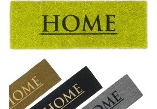 Stuoia Di Cocco Home 26X75 Cm Verde Come Stuoia Per La Pulizia Degli Esterni