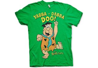 Maglietta Yabba-Dabba-Doo - Grande - Verde
