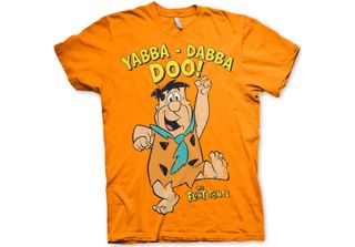 Maglietta Yabba-Dabba-Doo - Piccola - Arancione