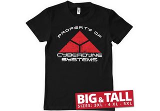 Maglietta Cyberdyne Systems Big & Tall - 5XL - Nero