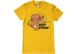 Maglietta Hot Stuff Retro - Media - Oro