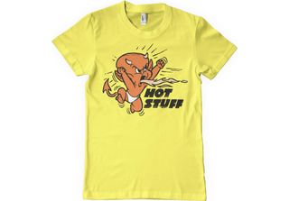 Maglietta Hot Stuff Retro - Piccola - Giallo