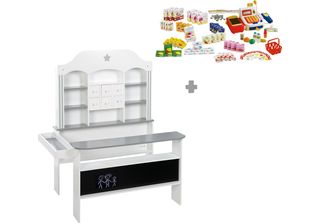 Roba Candyshop Con Oltre 100 Accessori Inclusi Cassa, Bianco, Cassetti E Ripiani