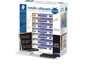Display Metallico&Bianco Calligr.70St