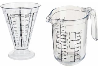 Westmark Set Messkanne Gerda 1L + Messbecher Gerda 0,5L, 2Tlg.,1 X 30682270 Mes…