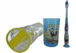 Tinokou, Set Da 3 Pezzi Per Bambini Con Motivo Spongebob, Colorato