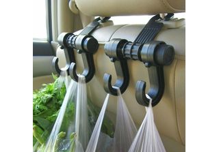Kaneed 2 Pcs Auto Sedile Multifunzionale Borsa Appesa Gancio Portaoggetti Sedil…