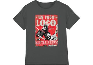 Coco - Maglietta "Un Poco Loco"" Per Bambini TV3915 (116) (Carbone)"