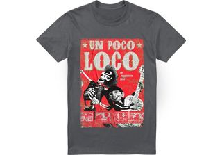 Coco - Maglietta "Un Poco Loco"" Da Uomo TV3980 (Xxl) (Carbone)"