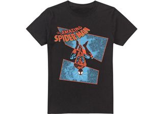 Spider-Man - Maglietta "Spidey Senses Tingling"" Da Uomo TV4060 (3XL) (Nero)"