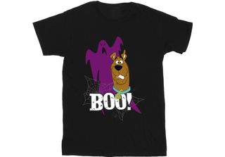 Scooby Doo - Maglietta "Boo"" Da Uomo BI52660 (4XL) (Nero)"