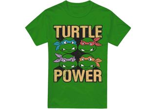 Teenage Mutant Ninja Turtles - Maglietta "Turtle Power"" Per Uomo TV6675 (3XL) …