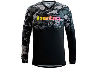 Hebo Pro Kamu Maglietta A Maniche Lunghe Nero S Uomo Nero S