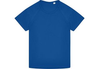 B&C - Maglietta "#Active"" Per Bambini RW10639 (128) (Blu Reale)"
