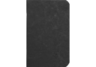 Quaderno Clairefontaine Agebag 9X14 48 Fogli Nero Liscio