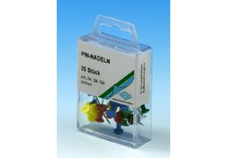 5X Wedo 54 200 Pinnwand-Nadeln Weiß GroßPackung