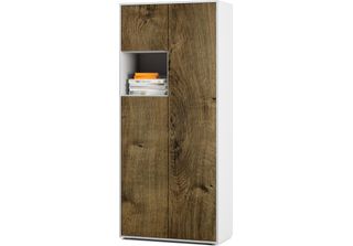 Simplyfurn Armadio Per Ufficio Amira T10 | Armadio Per Documenti Con Vano Apert…