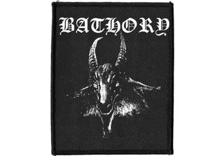 Bathory - Capra - Patch Rettangolare PH4415 (Taglia Unica) (Nero)