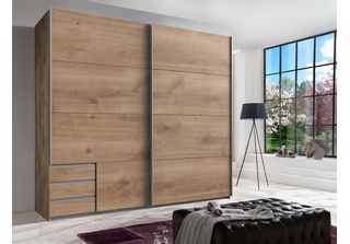 Armadio Ad Ante Scorrevoli Seattle In Rovere, Passepartout (Telaio): Senza Pass…
