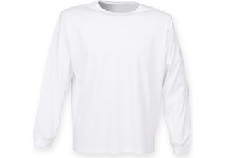 Sf Men SF514 | Top Slogan A Tracolla Da Uomo - Colore: Bianco - Taglia: L