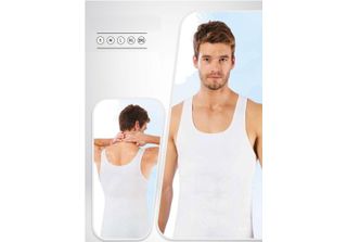 1X Maschio Atletico Corsetto Undershirt Ampia Sospesa Atletica Corsetto Pancia …